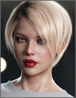 Camila Hair for Genesis 3 and 8 Female(s)