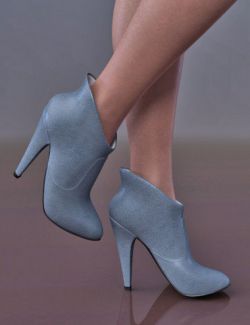 Moira Ankle Boots for Genesis 8 Female(s)