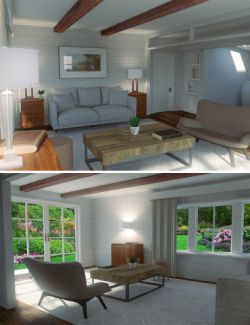 Cottage Living Room