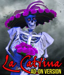 El Dia de Los Muertos - La Catrina for Mr Bones or V4 ADD ON