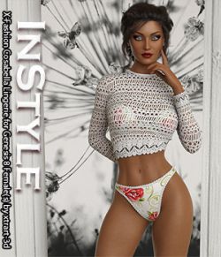 InStyle- X-Fashion Cosabella Lingerie for Genesis 8 Females