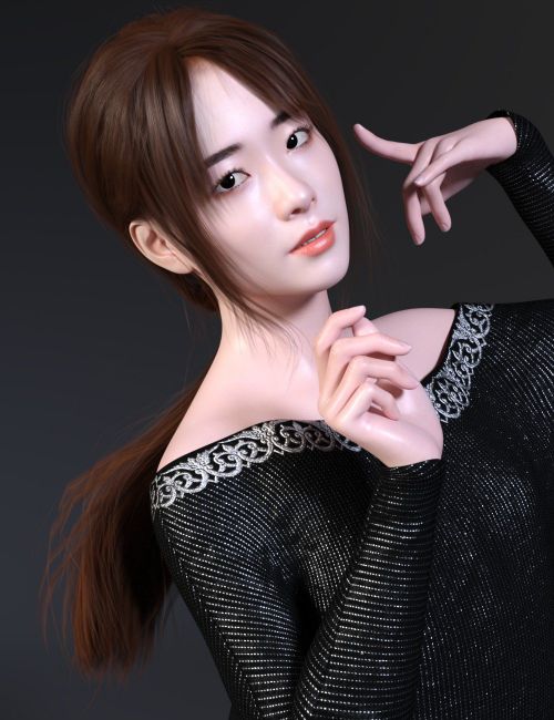 Xu Character And Hair for Genesis 8 Female | 3d Models for Daz Studio ...