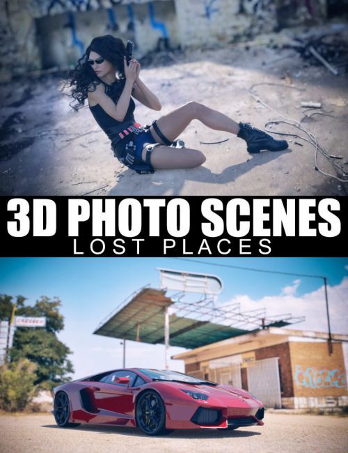 3D Photo Scenes - Lost Places