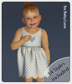 Gilly Dress and 7 Styles for Baby Luna