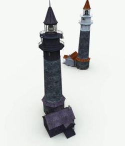 Haunted Lighthouse for Blender