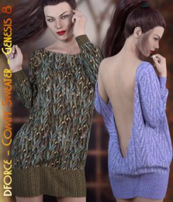 dforce - Comfy Sweater - Genesis 8