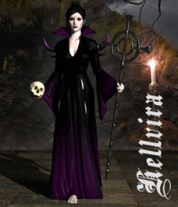 Hellvira dForce outfit for Genesis 8 Females