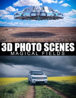 3D Photo Scenes- Magical Fields