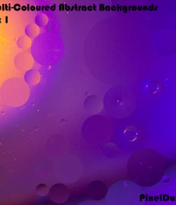 PixelDust1's MultiColoured Abstract Backgrounds - Set 1