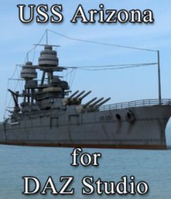 USS Arizona for DAZ Studio