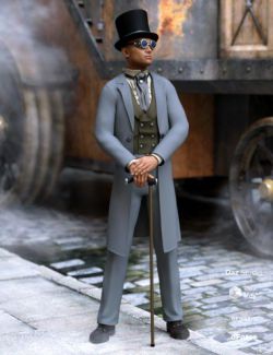 dForce Steampunk Classic for Genesis 8 Male(s)