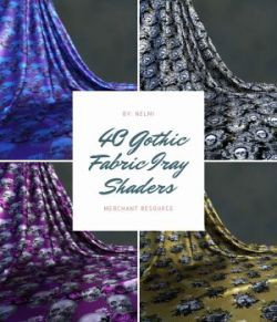 Gothic Fabric Iray Shaders