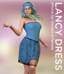 Lancy Dress for Genesis 8 Female