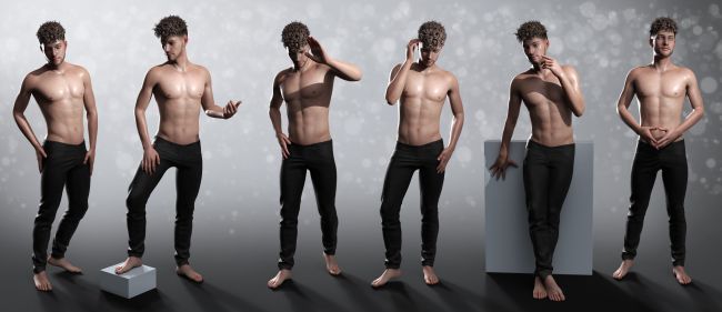 Body Poses - Male standing pose | PoseMy.Art