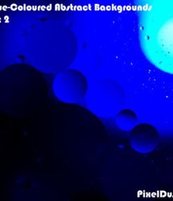 PixelDust1's Blue-Coloured Abstract Backgrounds- Set 2