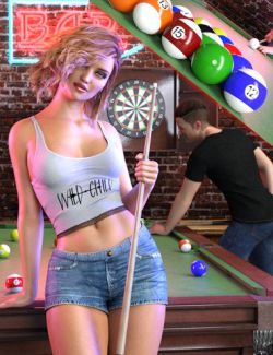 Z Pool Table and Darts for Genesis 8