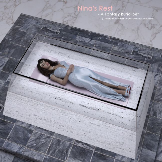Click here to see preview images for "Nina's Rest - A Fantasy Burial Set" Nina's Rest - A Fantasy Burial Set