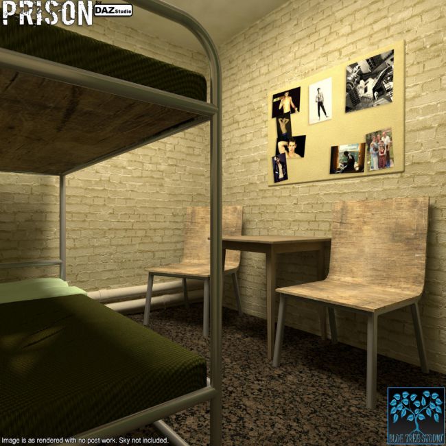 Prison for DAZ|Studio | 3d Models for Daz Studio and Poser