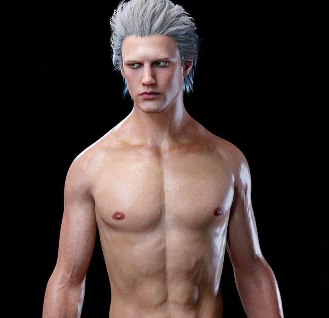 Vergil DMC5 For Genesis 8 Male  3d Models for Daz Studio and Poser