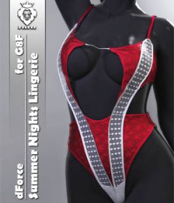 JMR dForce Summer Nights Lingerie for G8F