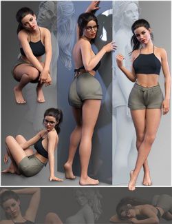 iV 100 Seductive Poses for Genesis 8 Female(s)