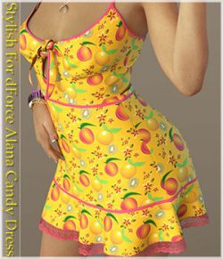 Stylish For dForce Alana Candy Dress