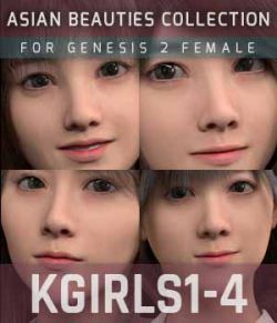 KGirls 1-4 for Genesis 2 Female