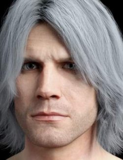 Dante DMC5 Hair For Genesis 8 Male