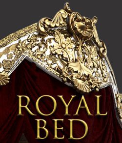 Royal Bed for DS Iray