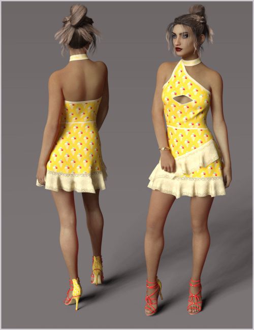 Fling For dForce Mollie Candy Dress Outfit