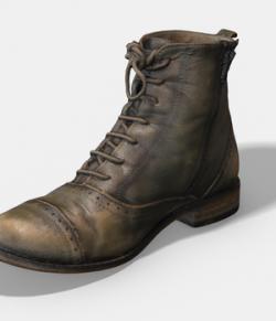Photoscanned Female Ankle Boots - Extended License
