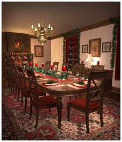 Christmas Dining Room