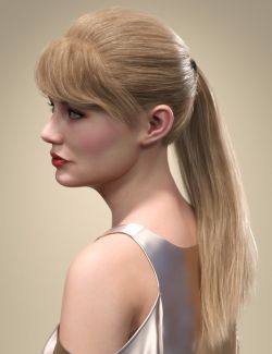 SP Hair 008 for Genesis 3 and 8 Female(s)