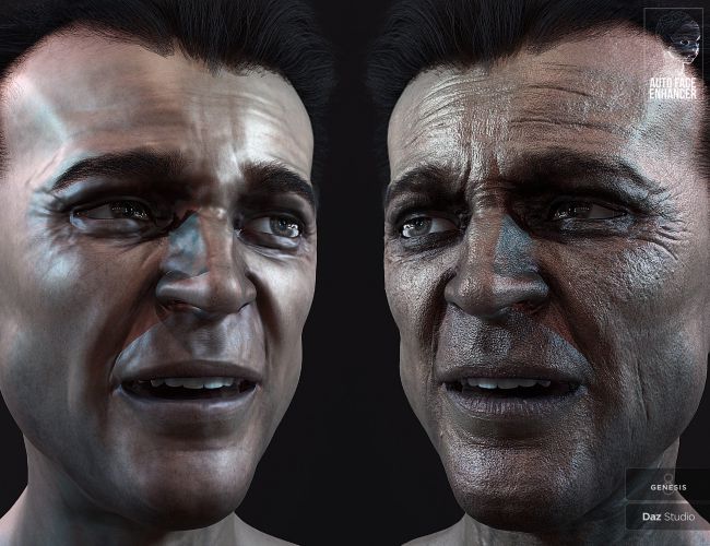 Auto Face Enhancer Skin HD Details for Genesis 8 Male(s) | 3d Models ...