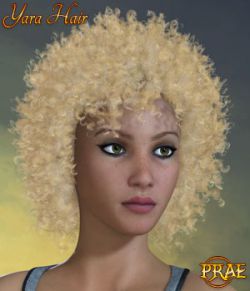 Prae-Yara Hair For La Femme Poser