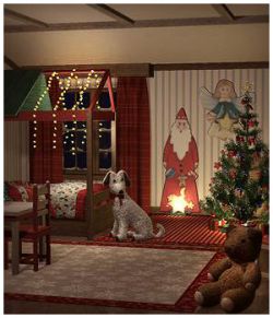 Christmas Kids Bedroom