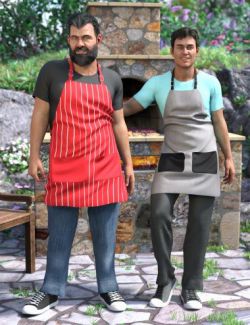 dForce Backyard BBQ Outfit for Genesis 8 Male(s)