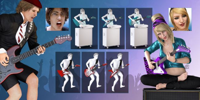 IMHO sims: 19 Poses We Will Rock You TS3 by IMHO