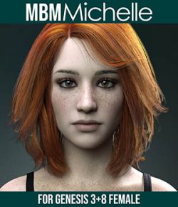 MbM Michelle for Genesis 3 and 8 Female