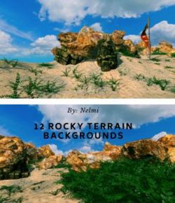 12 Rocky Landscape Backgrounds