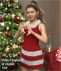 Patty Character & Outfit for Genesis 8 Female