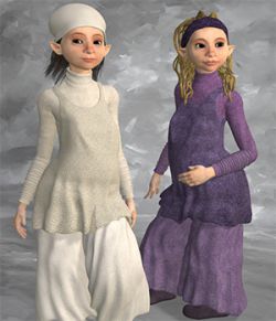 Toon Clothing  3d Models for Daz Studio and Poser