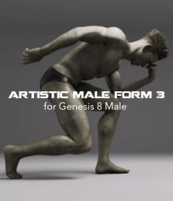 Artistic Male Form 3 for Genesis 8 Male