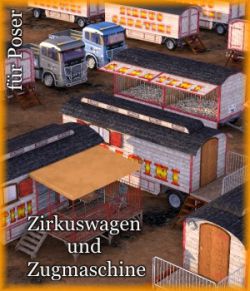 CIRCUS- NM-ZS-Zirkuswagen-Zugmaschine