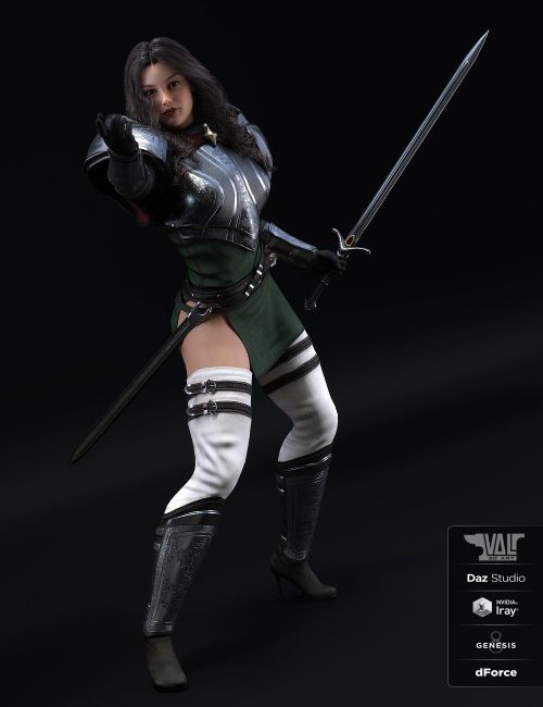 Dforce Valerya Outfit For Genesis 8 Female(s) 