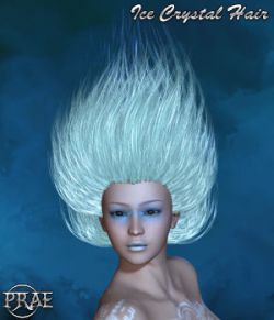 Prae-Ice Crystal Hair For Poser