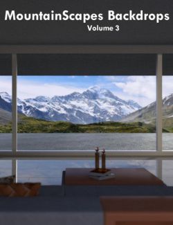 MountainScapes Backdrops Volume 3