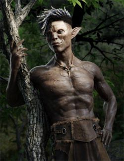 Dokkalfar the Dark Elf for Genesis 8 Male