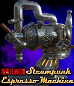 Steampunk Espresso Machine