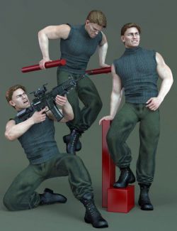 CDI Poses for Dain 8 and Genesis 8 Male